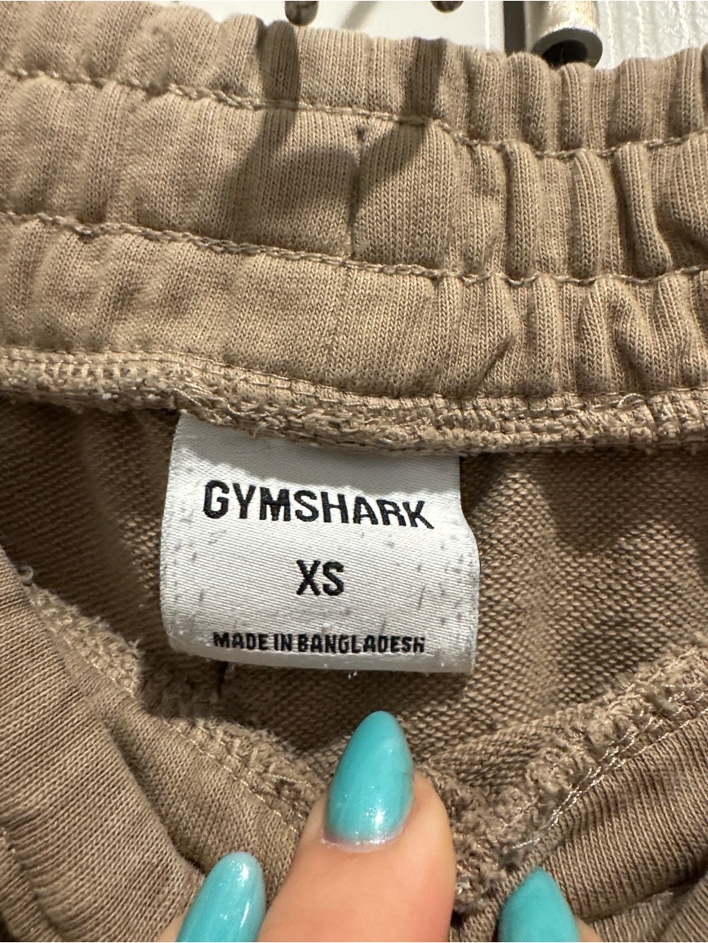 Gym Shark Tan Relaxed Drawstring Sweatpants - Picture 4 of 4
